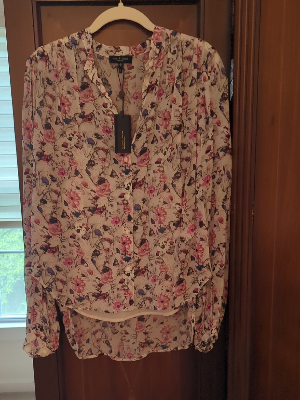 Rag & Bone Sabrina Floral Blouse